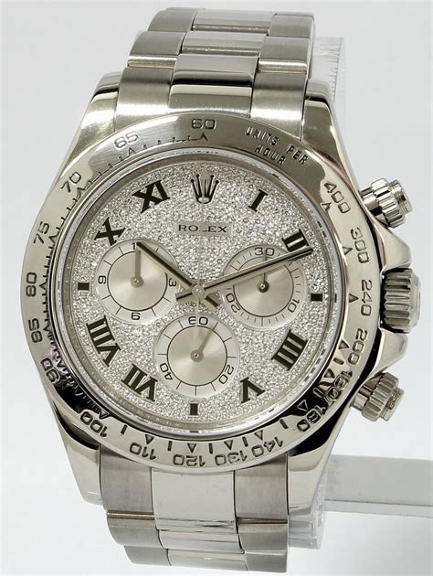 rolex daytona white gold|Rolex daytona 18k white gold.